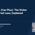 CAN+ (Can Plus) visitor visa facilitation for Canada, explained by SAAB Immigration Services Inc., Dikshit Soni RCIC R536007