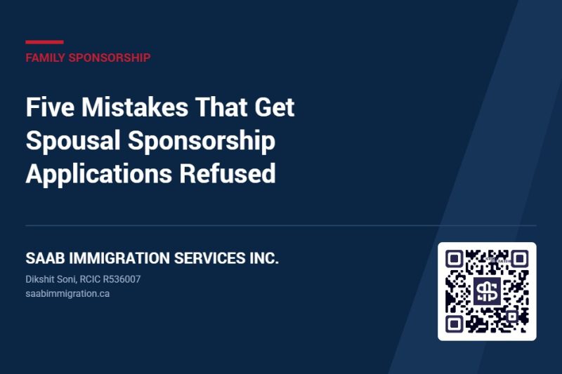 Five Mistakes That Get Spousal Sponsorship Applications Refused