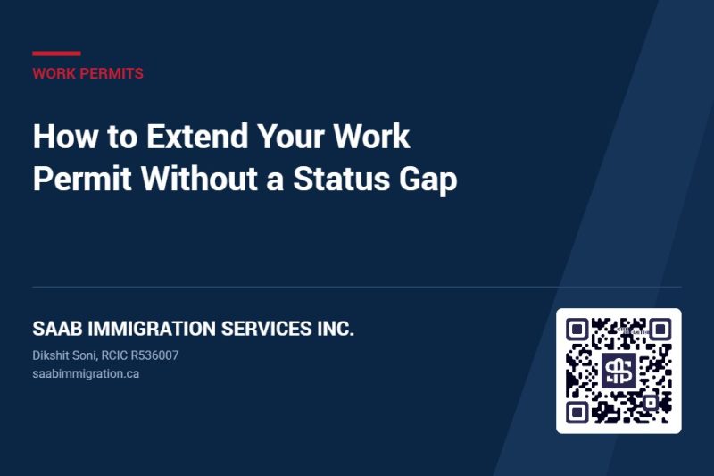 How to Extend Your Work Permit Without a Status Gap