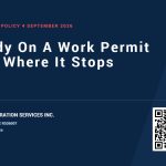 SAAB Immigration card: study on a work permit and where it stops, IRCC new policy 4 September 2026